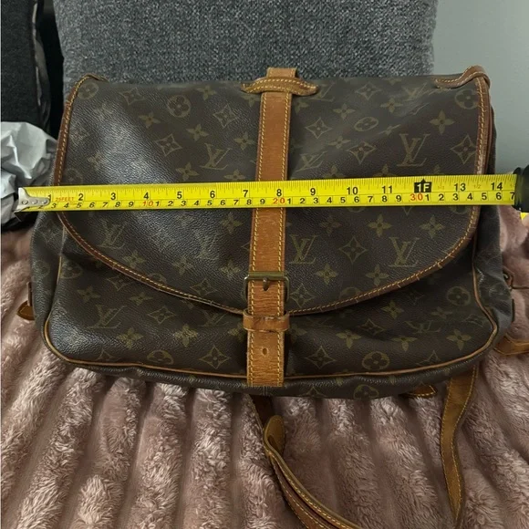 Louis Vuitton Brown Monogram Satchel - Picture 11 of 16